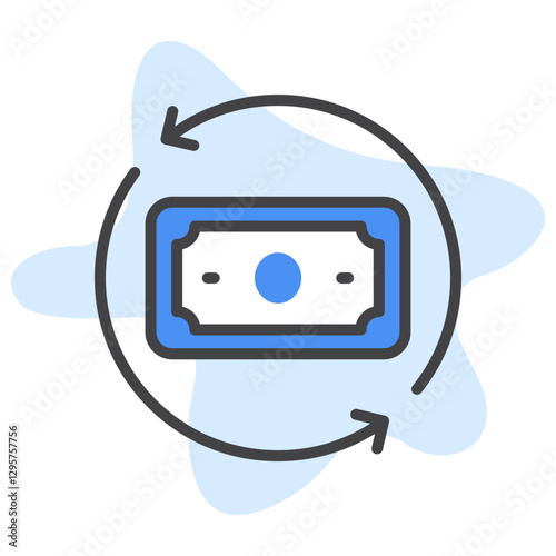 Accounting and Passive Income Icons