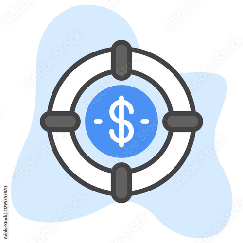 Accounting and Passive Income Icons