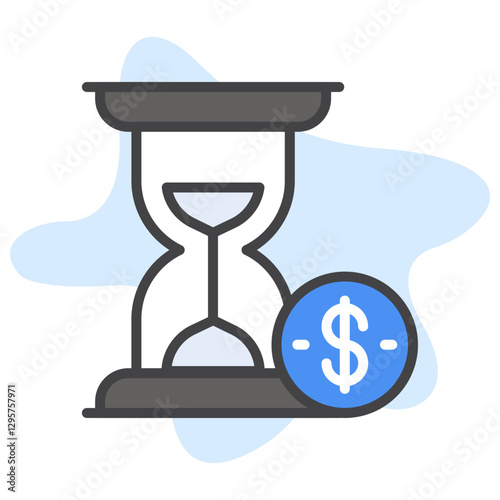 Accounting and Passive Income Icons