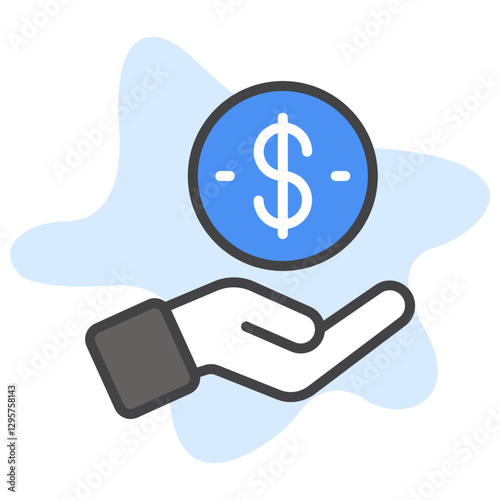 Accounting and Passive Income Icons
