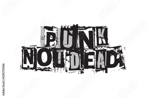 This is Punk Not Dead vector art design