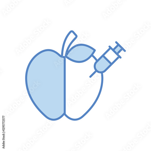 Gmo vector icon 