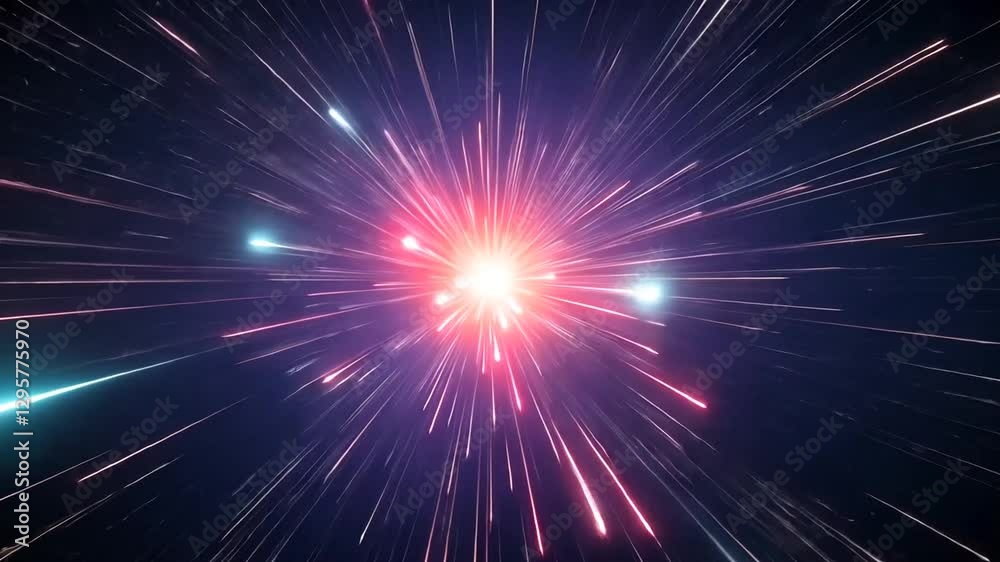 Abstract background. Traveling through star fields in space star burst light Abstract background. Traveling through star fields in space star burst light