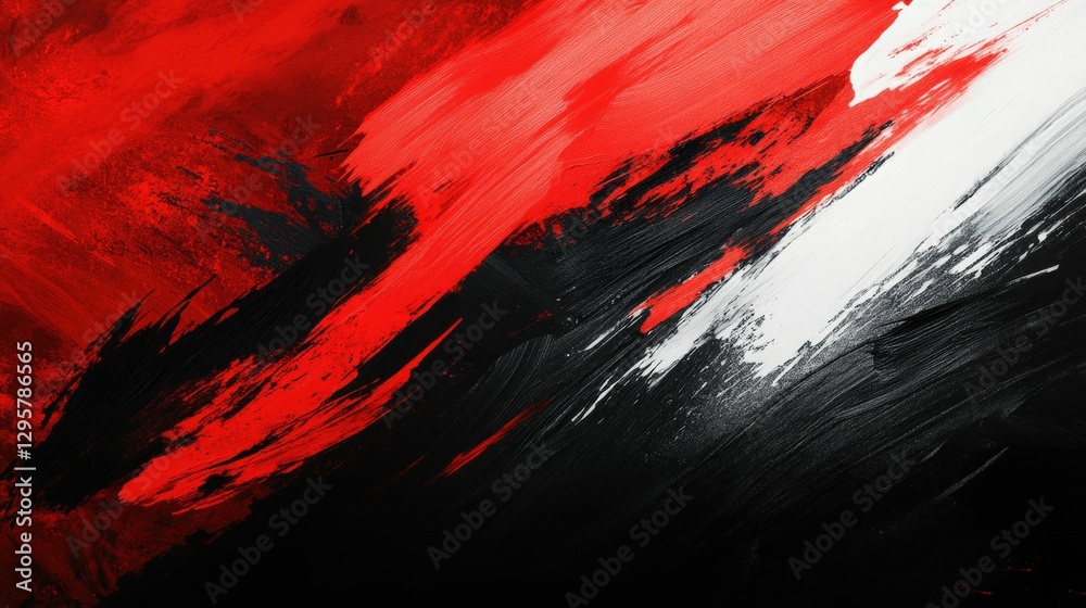 abstract background with brushstroke textures and bold red and black, artistic style, modern layout, high detail, minimalistic design, dramatic and vibrant appearance abstract background with brushstroke textures and bold red and black, artistic style, modern layout, high detail, minimalistic design, dramatic and vibrant appearance