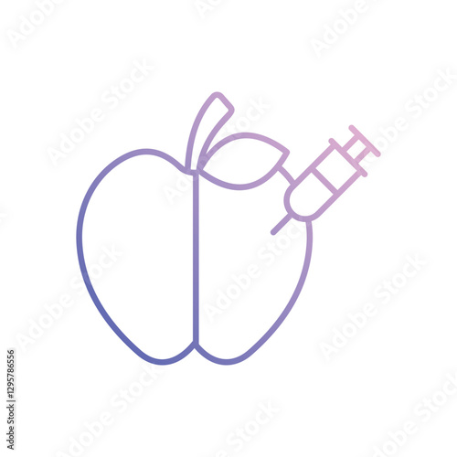 Gmo vector icon 