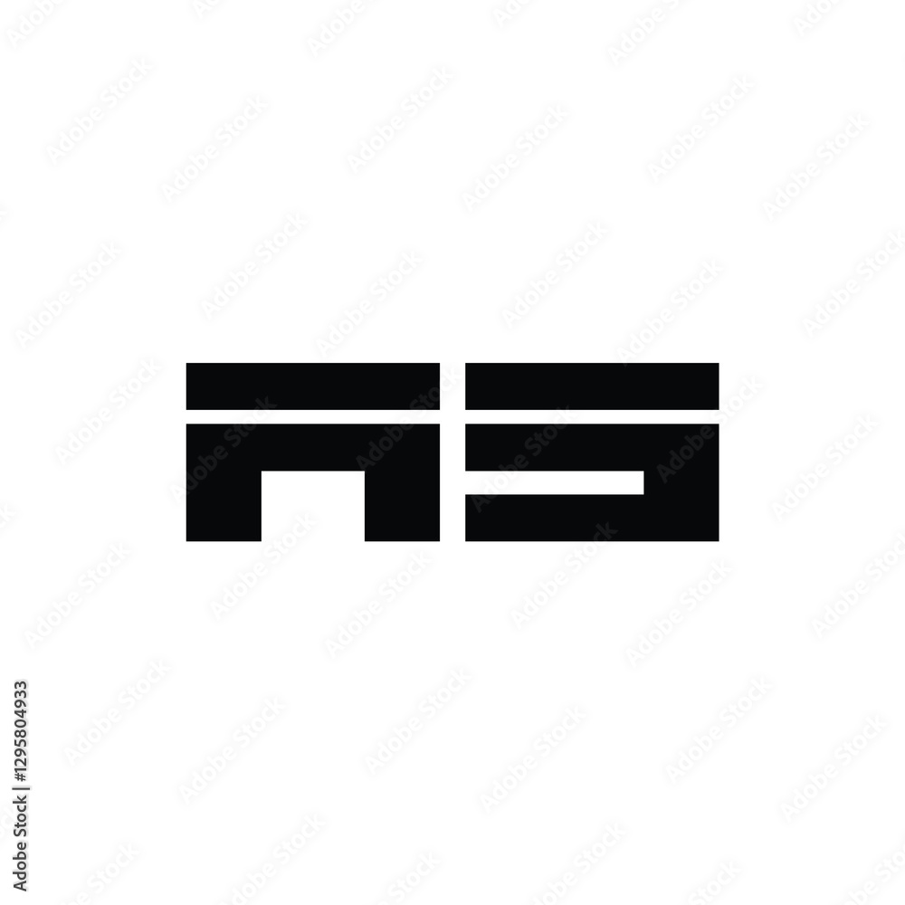 AS monogram logo design letter text name symbol monochrome logotype alphabet character simple logo AS monogram logo design letter text name symbol monochrome logotype alphabet character simple logo