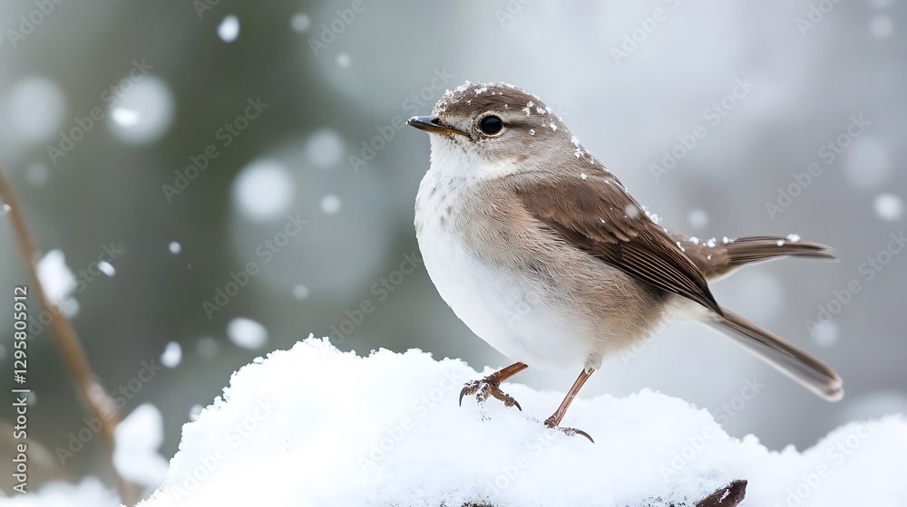 Bird on Winter Snow: Wildlife Footprints and Braving the Challenges of the Frosty Hunt Season Bird on Winter Snow: Wildlife Footprints and Braving the Challenges of the Frosty Hunt Season