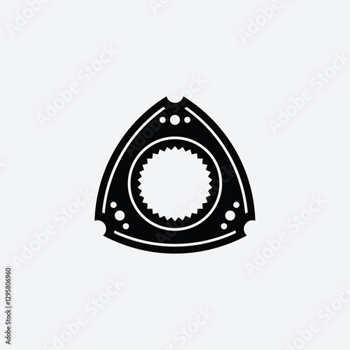 Rotary Wankel Engine Vector Illustration