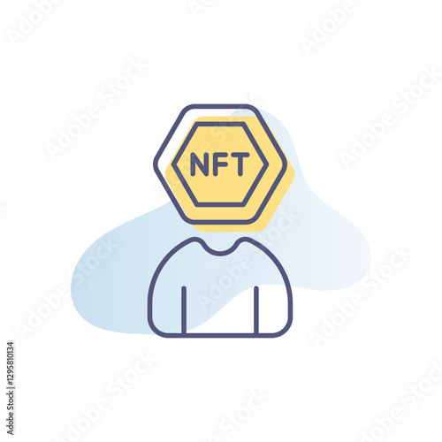 Ntf Ownership Vector icon