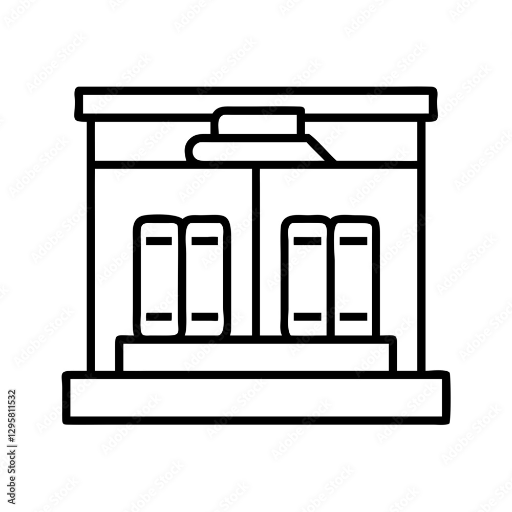 library icon, library line art - simple line art of library, perfect for library logos and icons library icon, library line art - simple line art of library, perfect for library logos and icons