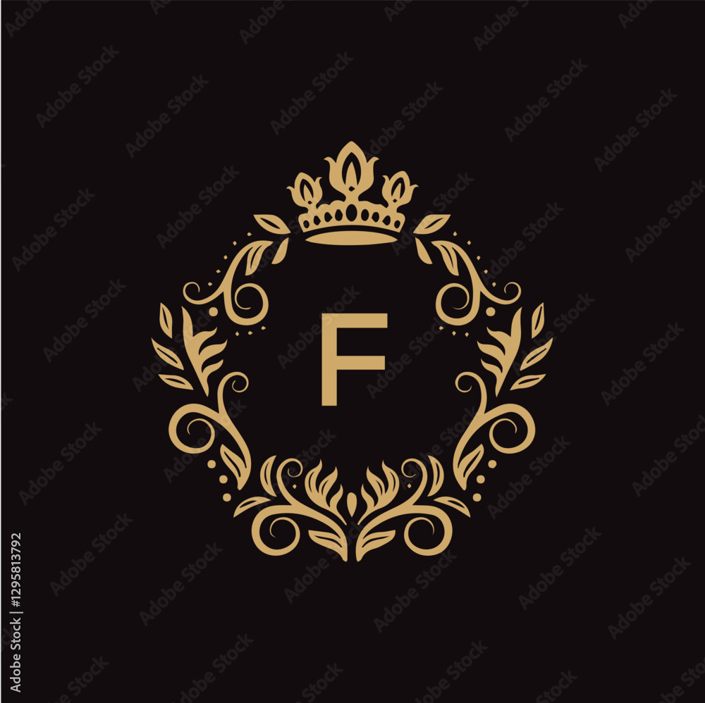 F letter logo design with black background in illustrator, vector logo modern alphabet font overlap style. calligraphy designs for logo, Poster, Invitation, etc. F letter logo design with black background in illustrator, vector logo modern alphabet font overlap style. calligraphy designs for logo, Poster, Invitation, etc.