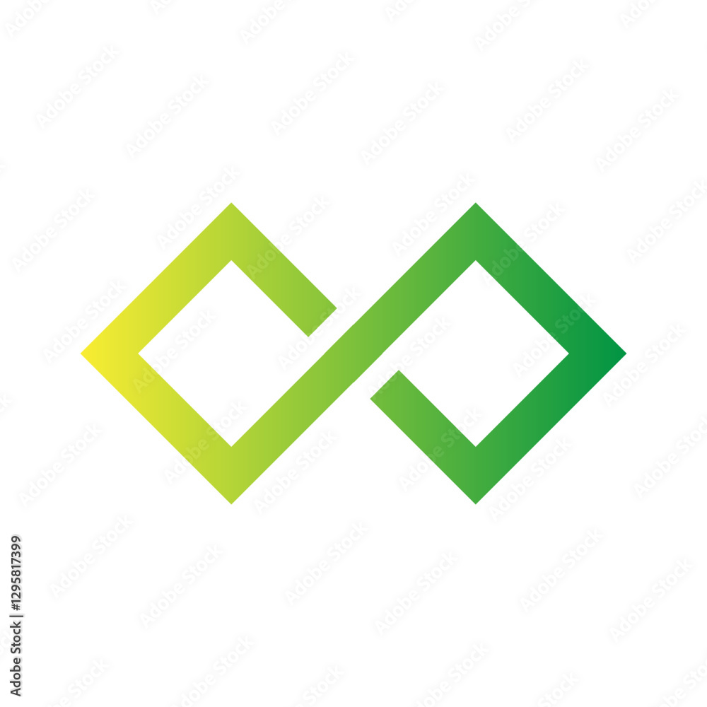 Infinity line icon. Infinity symbol. Vector illustration on white background. Infinity line icon. Infinity symbol. Vector illustration on white background.