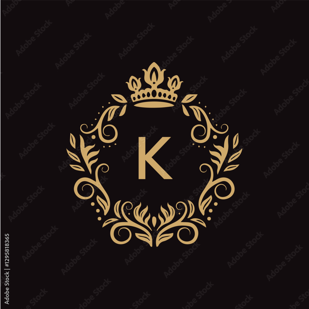 K letter logo design with black background in illustrator, vector logo modern alphabet font overlap style. calligraphy designs for logo, Poster, Invitation, etc. K letter logo design with black background in illustrator, vector logo modern alphabet font overlap style. calligraphy designs for logo, Poster, Invitation, etc.