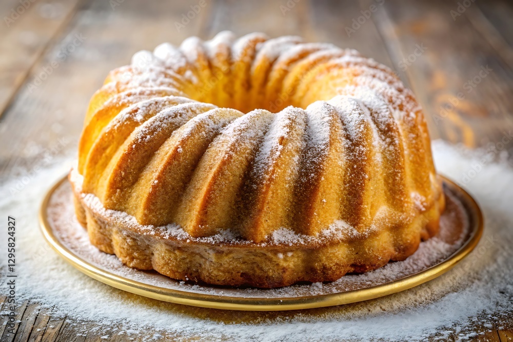 Delicious Bundt Cake with Icing, Ready to Delight Delicious Bundt Cake with Icing, Ready to Delight