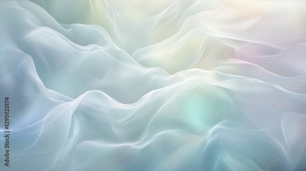 Obraz premium 白、オーロラの背景素材、テクスチャ、アブストラクト