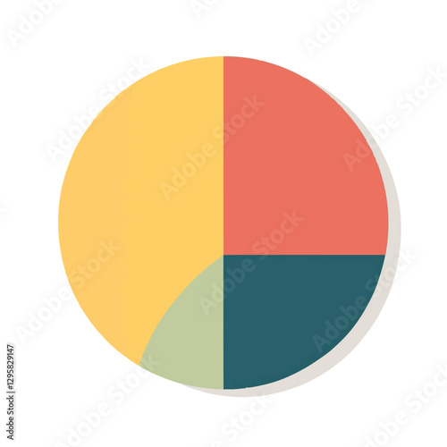 Free Download Simple flat 2D illustration of circle icon isolated on a white background, fruit set collection, colorful circle icon - GFXLoad