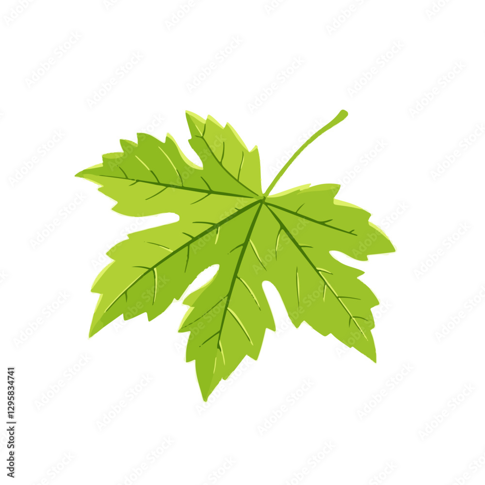 A 2D simple icon grapevine leaf motion graphic flat-design vector animation style, in white background, flat design, animation design, vector, flat design, logo. A 2D simple icon grapevine leaf motion graphic flat-design vector animation style, in white background, flat design, animation design, vector, flat design, logo.