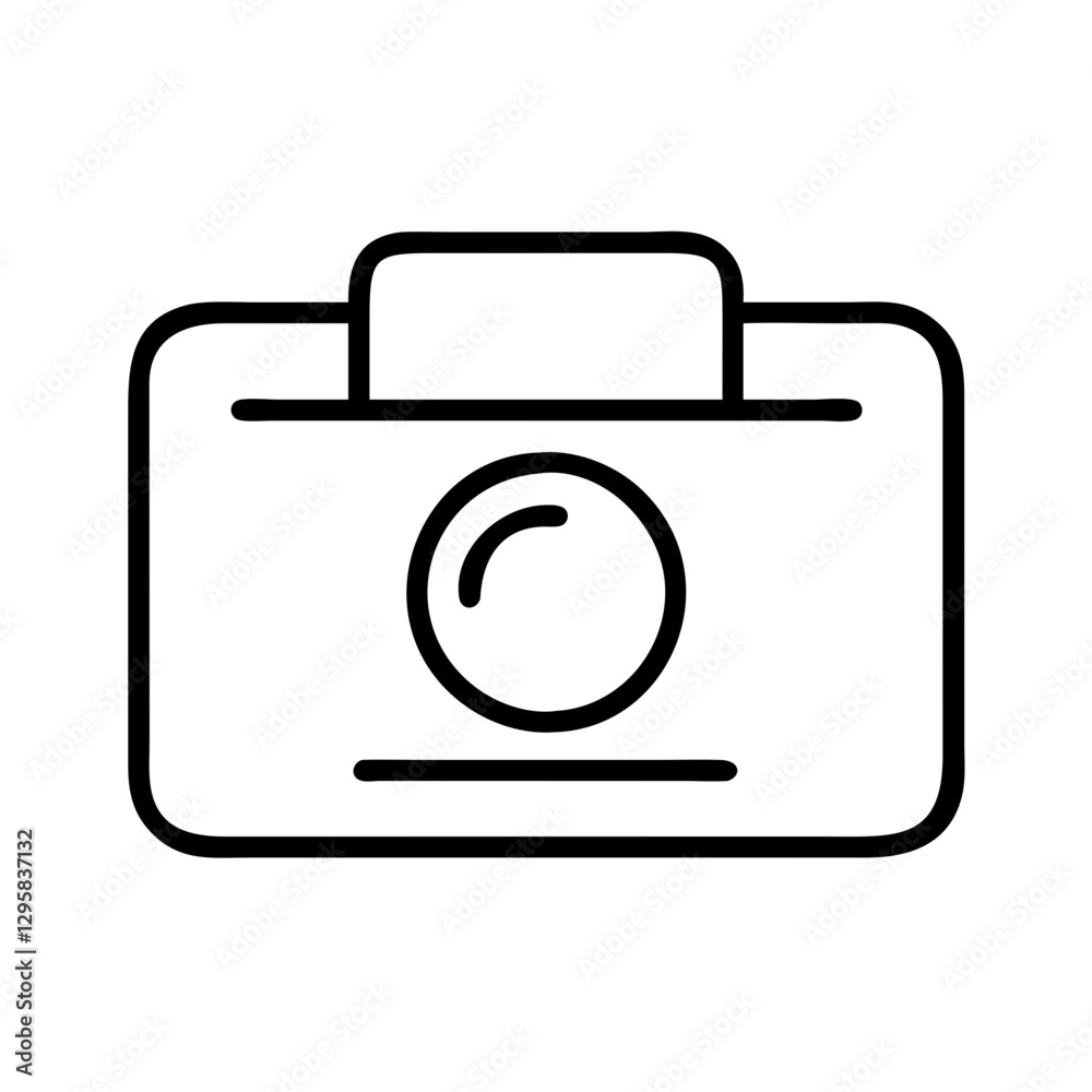 front camera icon, front camera line art - simple line art of front camera, perfect for front camera logos and icons front camera icon, front camera line art - simple line art of front camera, perfect for front camera logos and icons