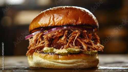 pulled pork sandwich