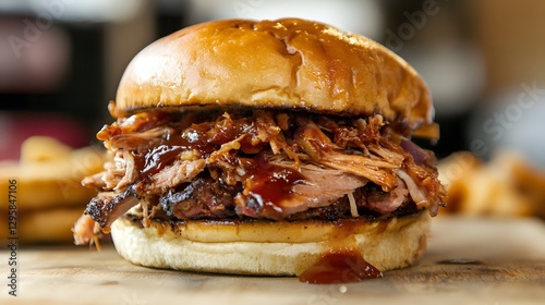 pulled pork sandwich