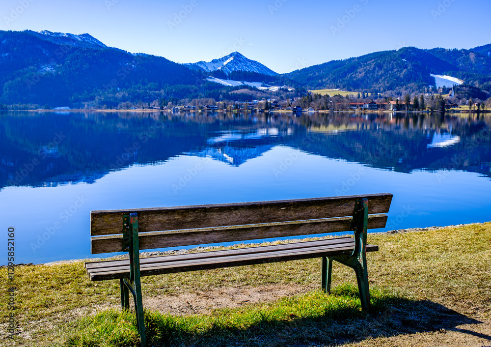 village Tegernsee at the tegernsee lake - bavaria village Tegernsee at the tegernsee lake - bavaria