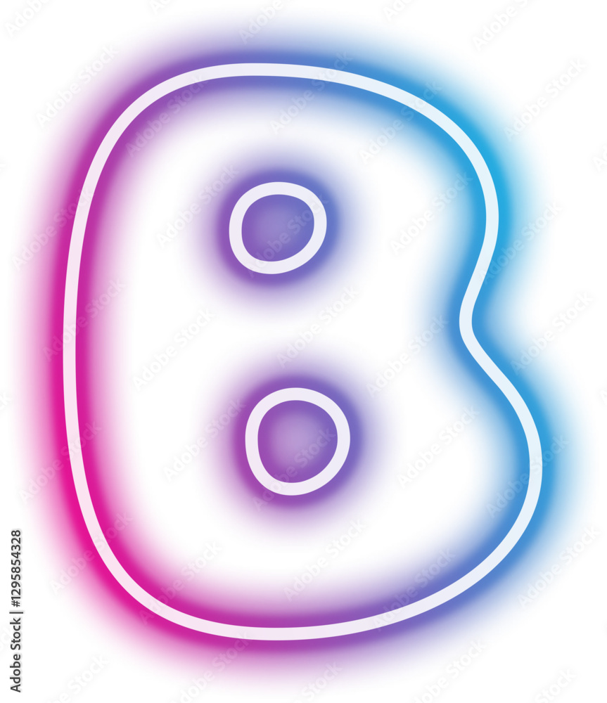 Neon Alphabet Sign Neon Alphabet Sign