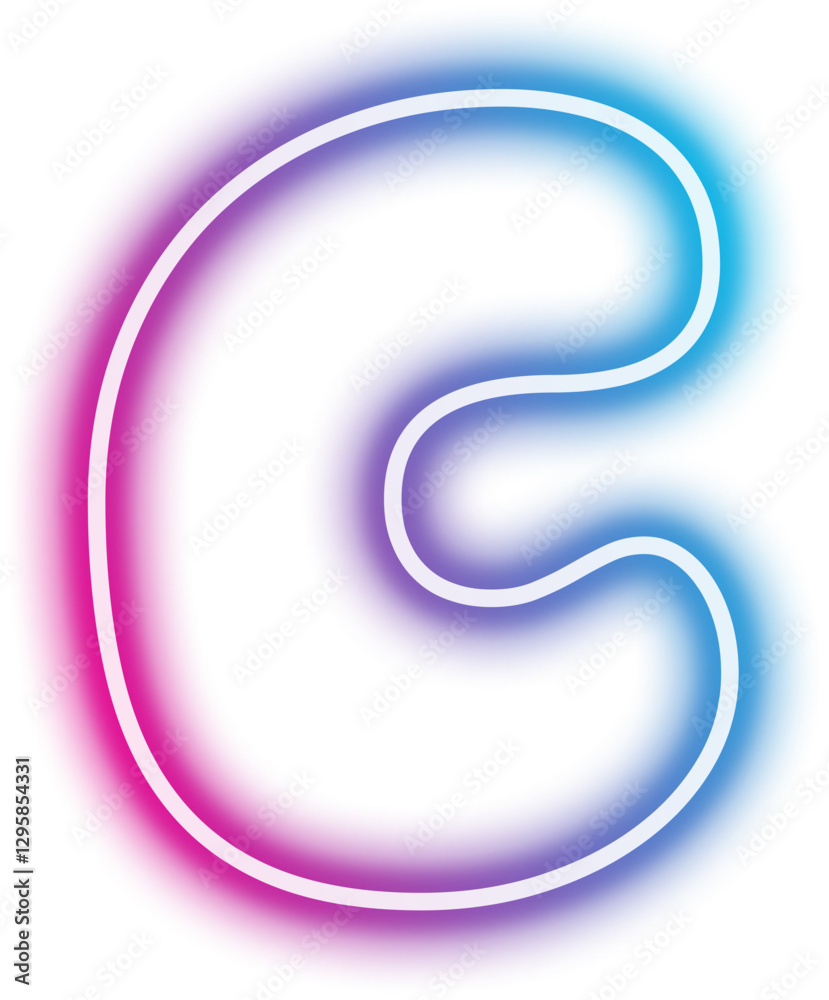 Neon Alphabet Sign Neon Alphabet Sign