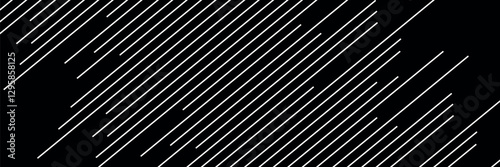Diagonal lines gray on white background, stripes grid, mesh pattern with dashes