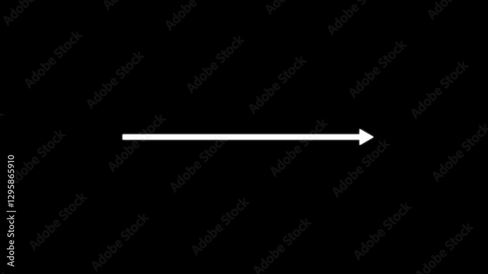 Abstract directional arrow. moving arrow pointing to the right. arrow pointing left to right direction.