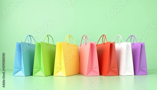 colorful shopping bags