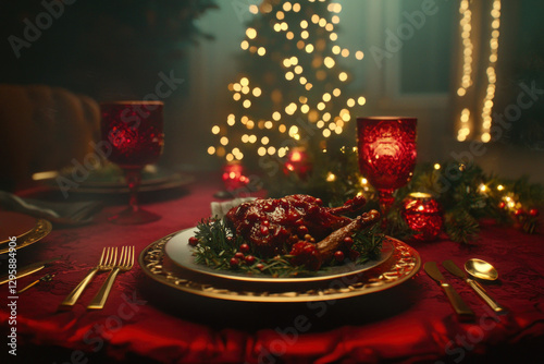 Wallpaper Mural Festive meal makes family warm with love and connection Torontodigital.ca