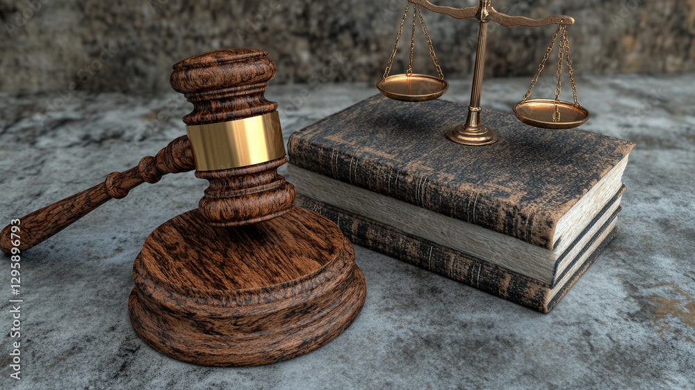 judge gavel and scales of justice on legal books judge gavel and scales of justice on legal books