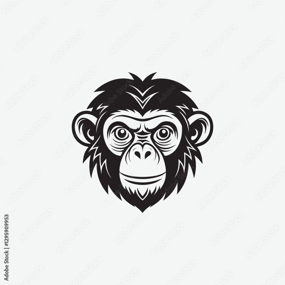 Obraz premium Discover a stylish money face vector silhouette with clean, clear lines and a minimalist white background. Perfect for modern designs, branding, and creative projects.