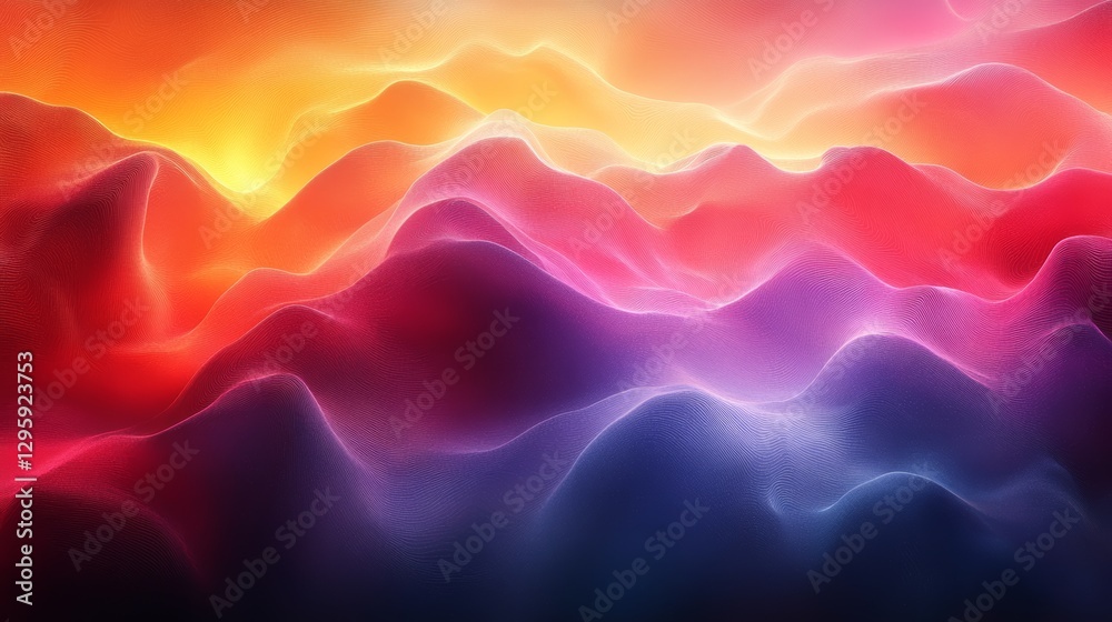 Obraz premium Smooth Gradient Silky Texture Background 