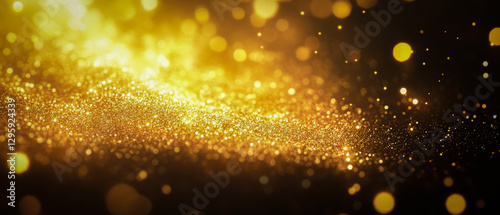 gold background light black golden casino vector glitter particle dust award poker vip magic effect shine star game spotlight luxury bokeh 3d design yellow glamour white spark sparkle chip line slot 