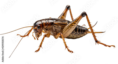 Isolated Field Cricket: A Detailed Look at a Common Insect