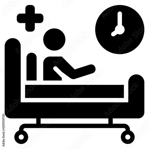 Inpatient Glyph Icon