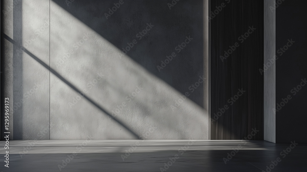 a dark textured wall serves as a backdrop for a wooden floor a dark textured wall serves as a backdrop for a wooden floor