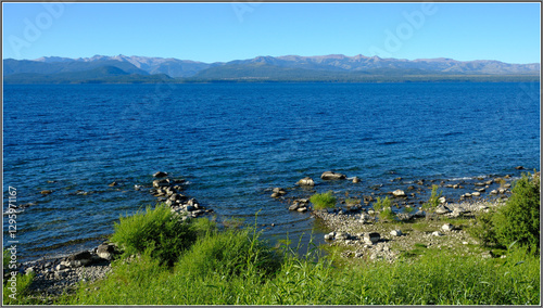 lakefront at San Carlos de Bariloche, Río Negro province, Argentina