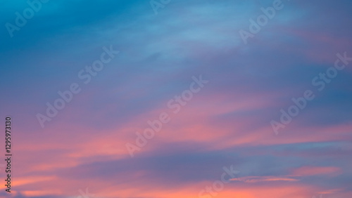 Wallpaper Mural Nice twilight sky and could Torontodigital.ca