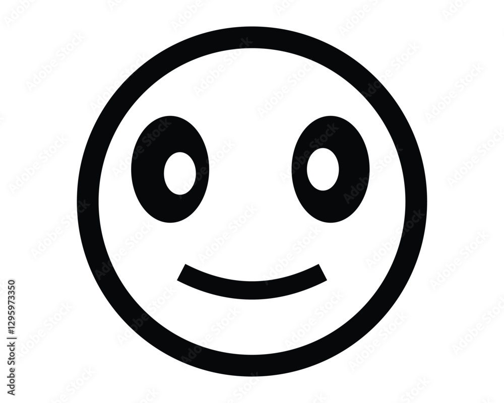 Fototapeta premium emoji icon set. abstract emoji on white background.