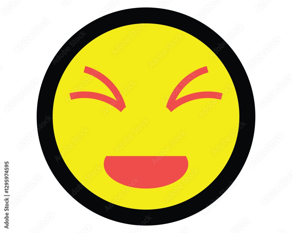 Fototapeta premium emoji icon set. abstract emoji on white background.