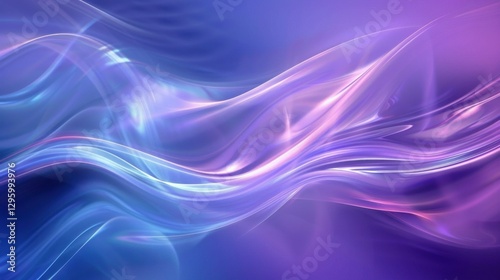 Wallpaper Mural A smooth gradient background with soft blue and purple tones. Torontodigital.ca