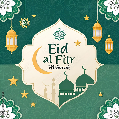 eid al fitr Mubarak Islamic festival social media