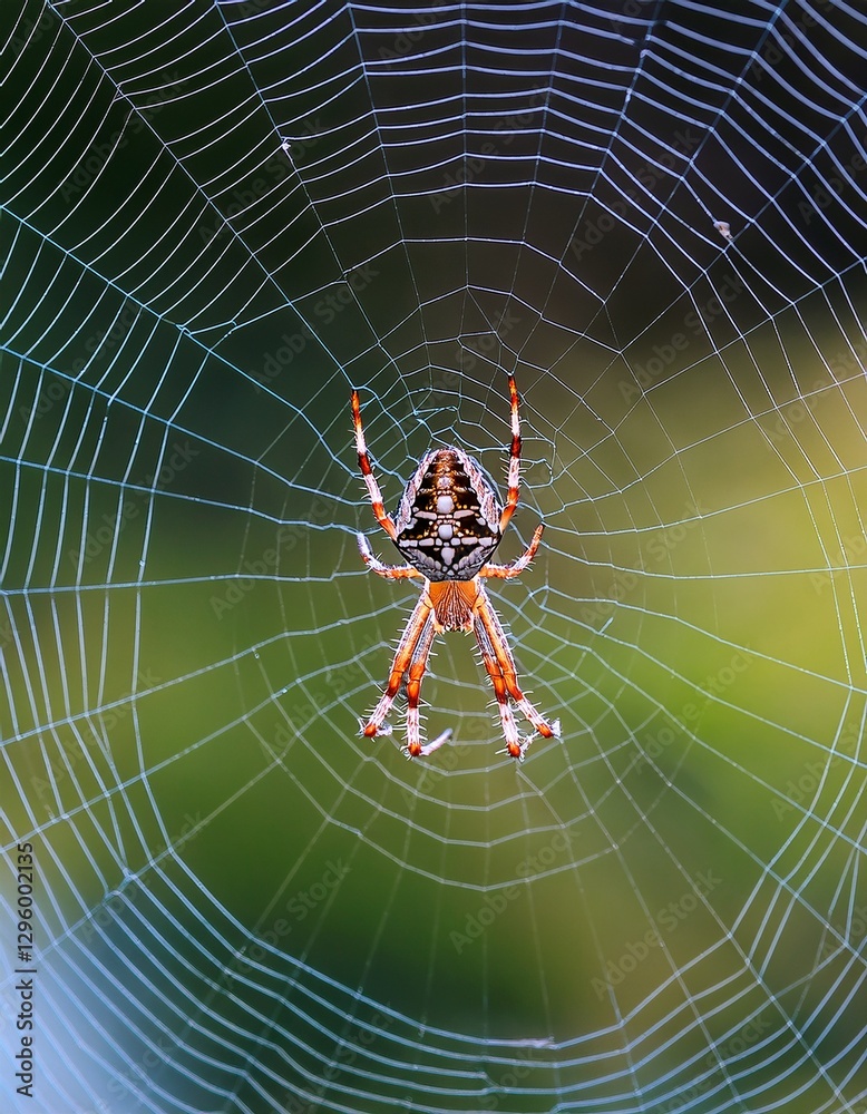 A hyper-detailed shot of a spider weaving its web, focusing on the tiny, almost invisible threads and delicate silk strands, showcasing the intricate craftsmanship of nature. A hyper-detailed shot of a spider weaving its web, focusing on the tiny, almost invisible threads and delicate silk strands, showcasing the intricate craftsmanship of nature.