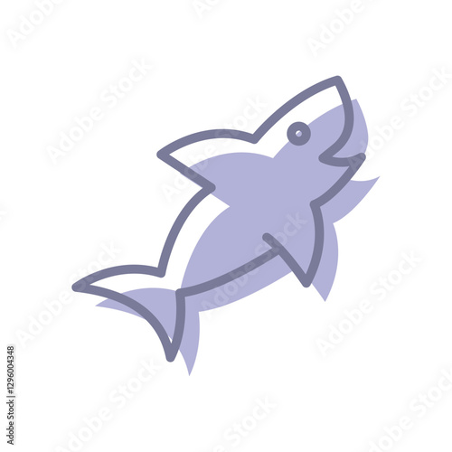 Shark Vector icon