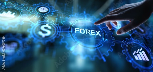 Forex Concept: Navigating the Global Currency Exchange Market.