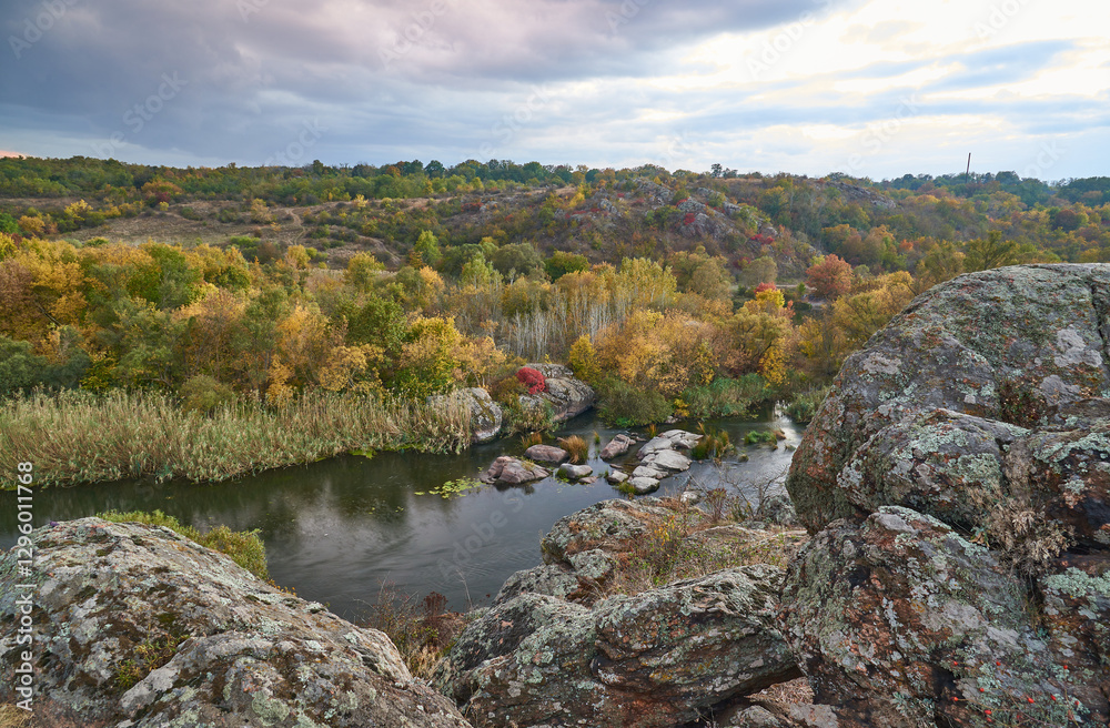 Fototapeta premium Beautiful river in Mykolaiv Ukraine