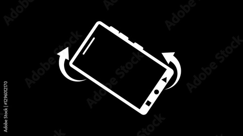 Rotate your phone . rotate mobile.