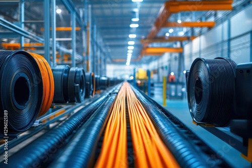 Inside the new factory manufacturing electrical cable